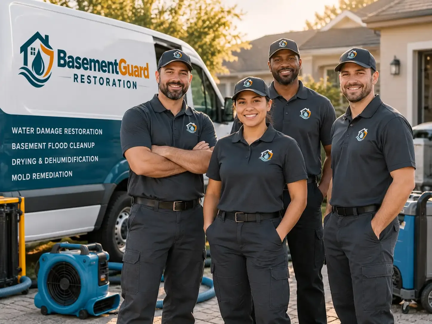 Basement Water Damage Restoration company in Blum, TX